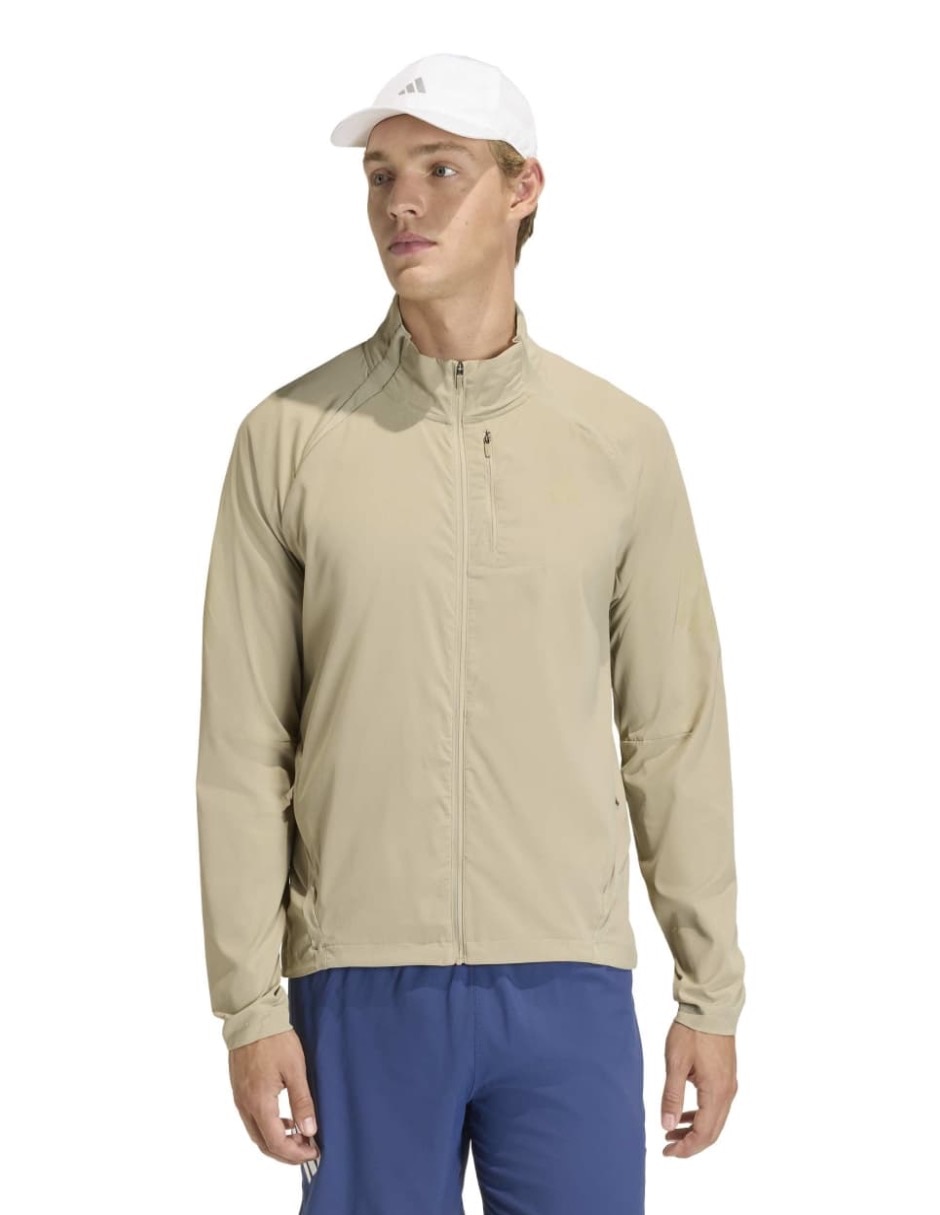 Chamarra para correr Adidas de hombre