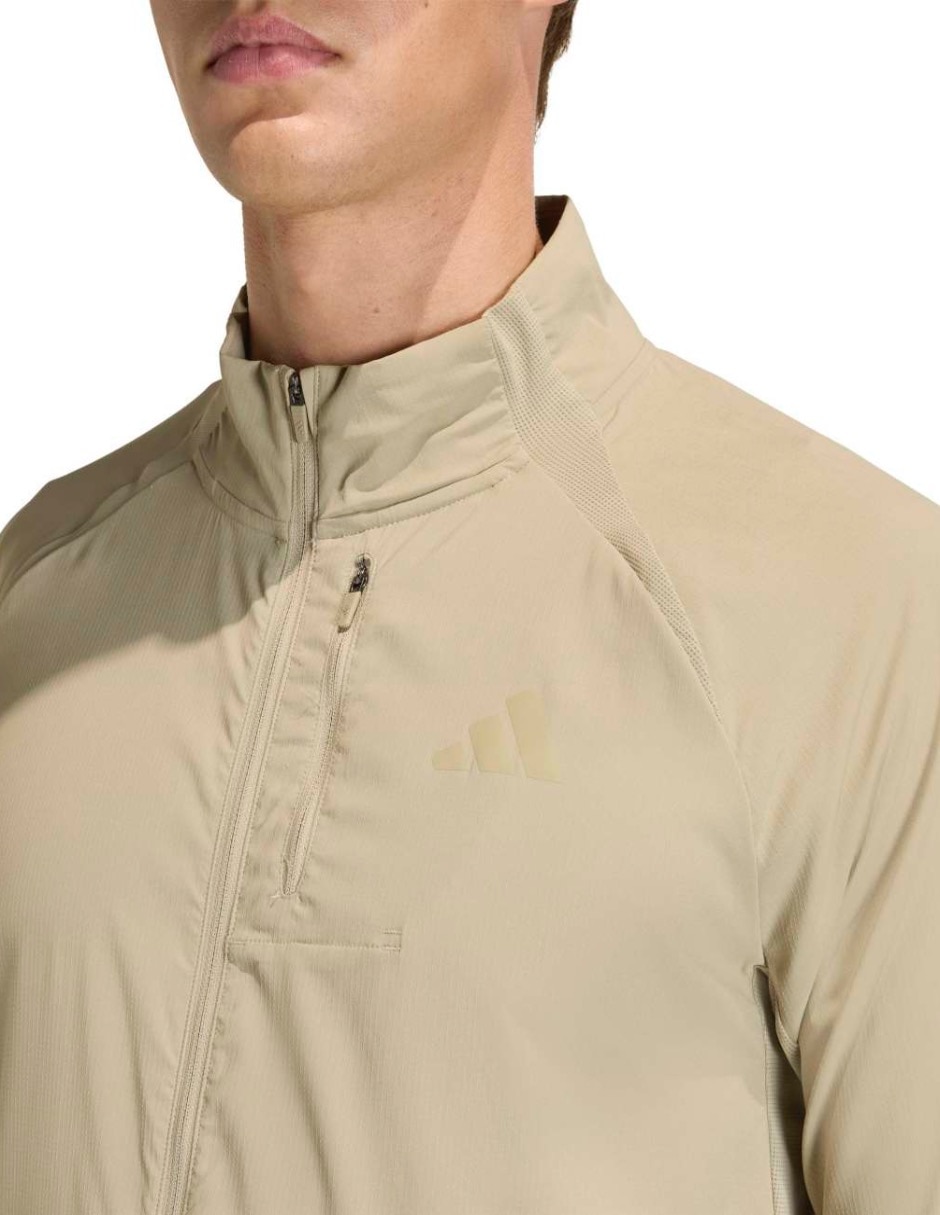 Chamarra para correr Adidas de hombre