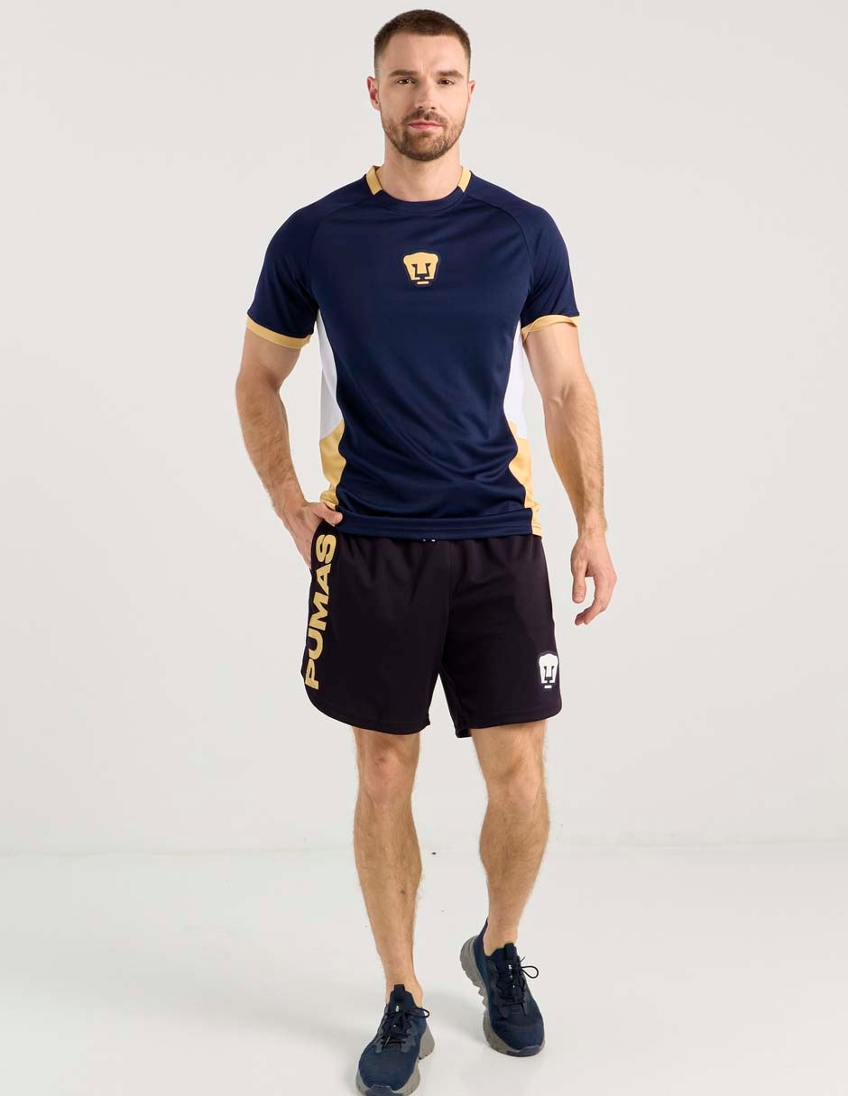 Short con bolsillos Fútbol Pumas De La Unam para fútbol hombre