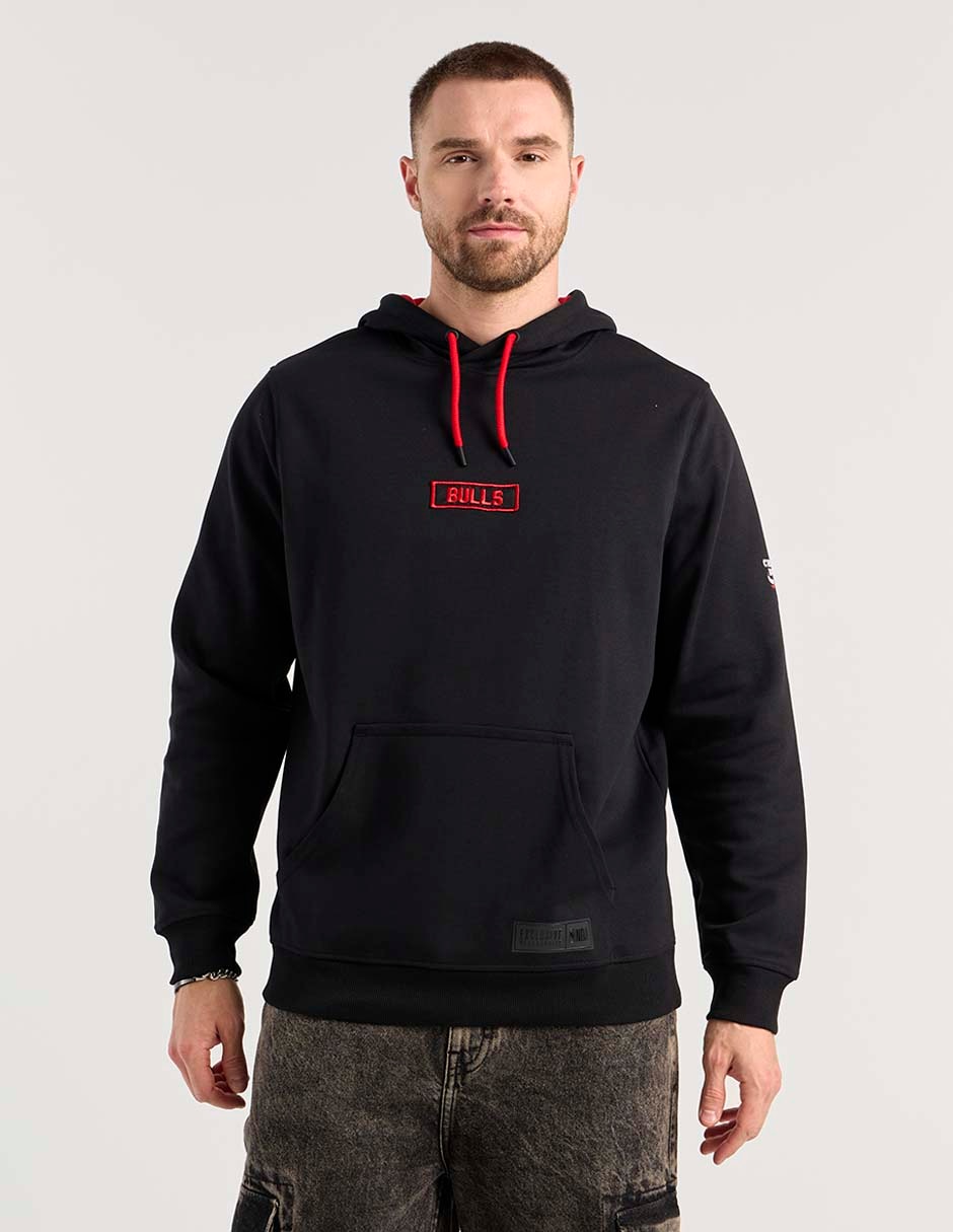 Sudadera con capucha y bolsa Chicago Bulls para hombre