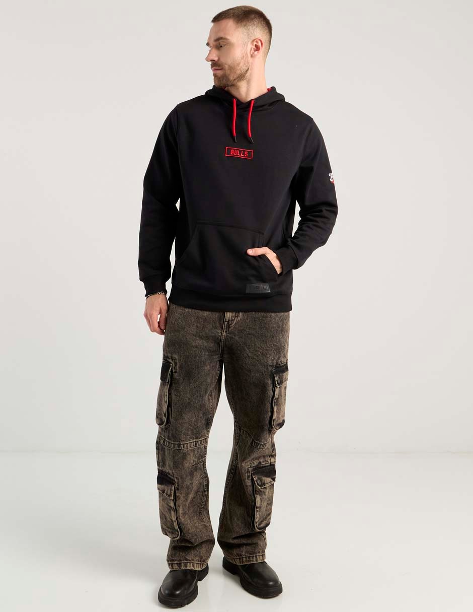 Sudadera Nba con capucha y bolsa Chicago Bulls para hombre