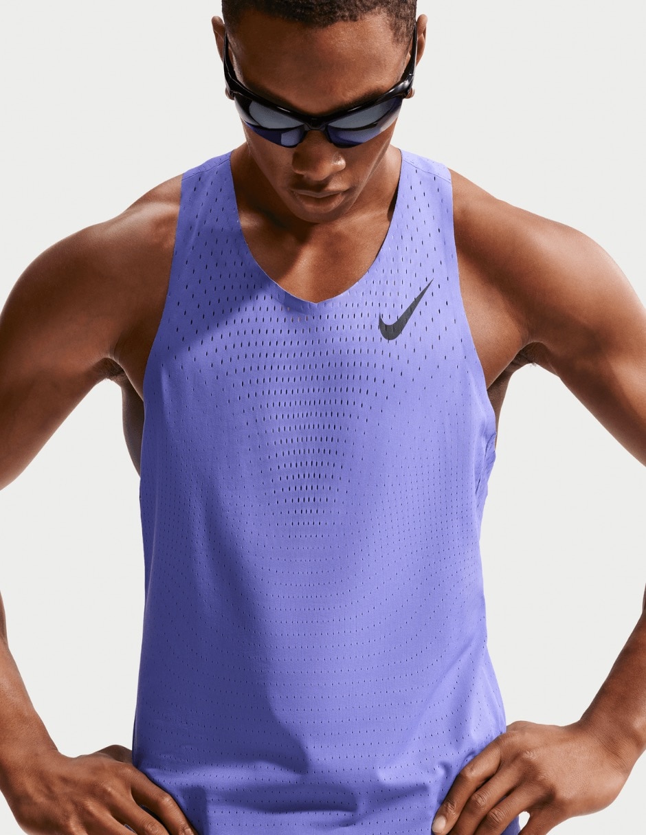 Jersey de entrenamiento de manga sin manga nike para hombre