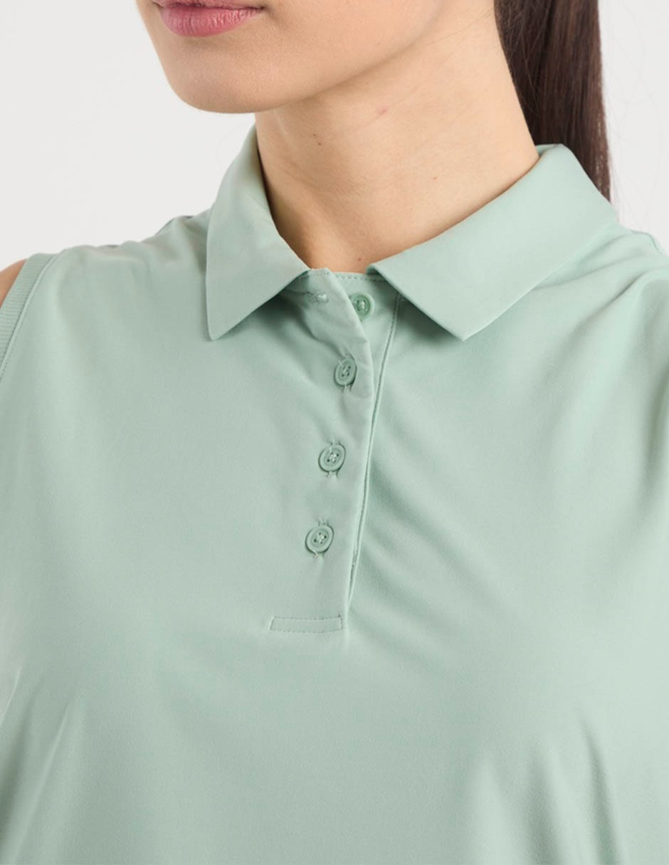 Playera tipo polo golf para mujer 4