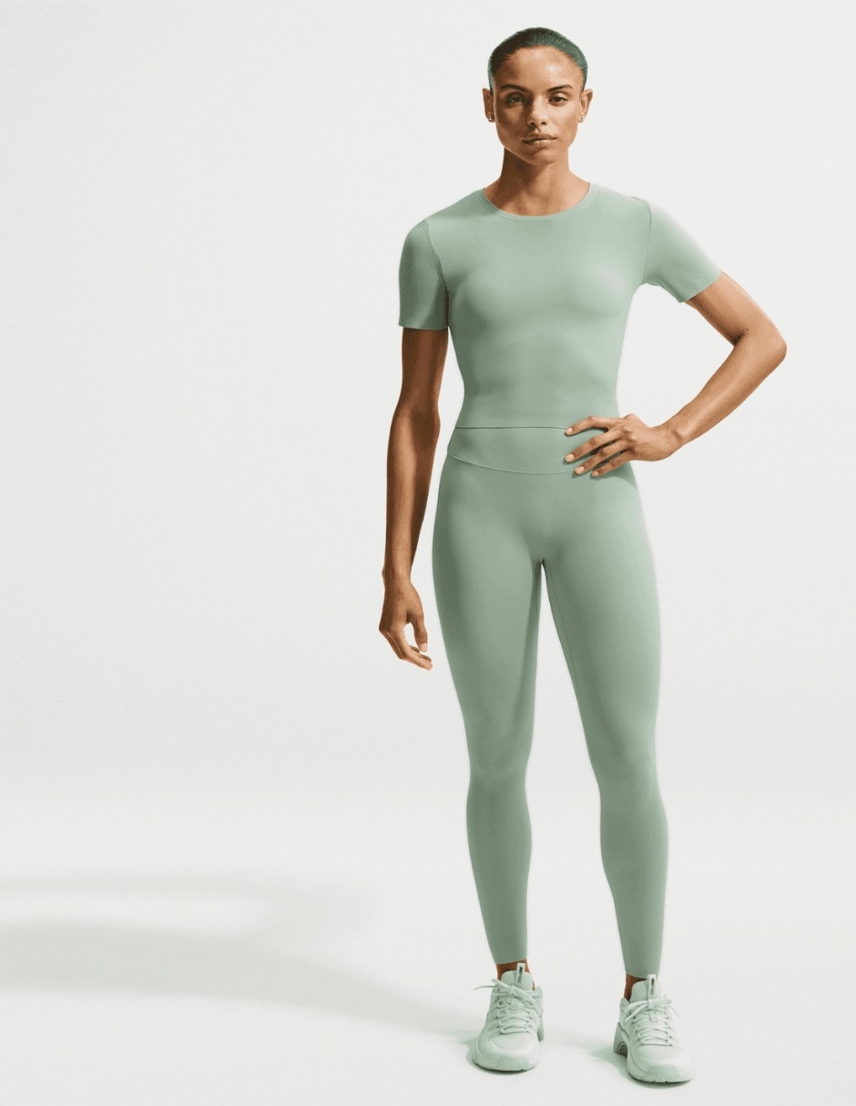 Playera para entrenamiento Nike W NK DF Zenvy SS Top de mujer