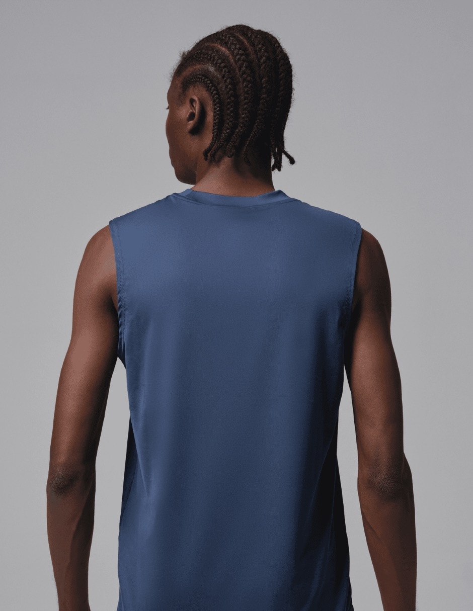 Playera deportiva para entrenamiento nike m j df spt ess slvs de hombre