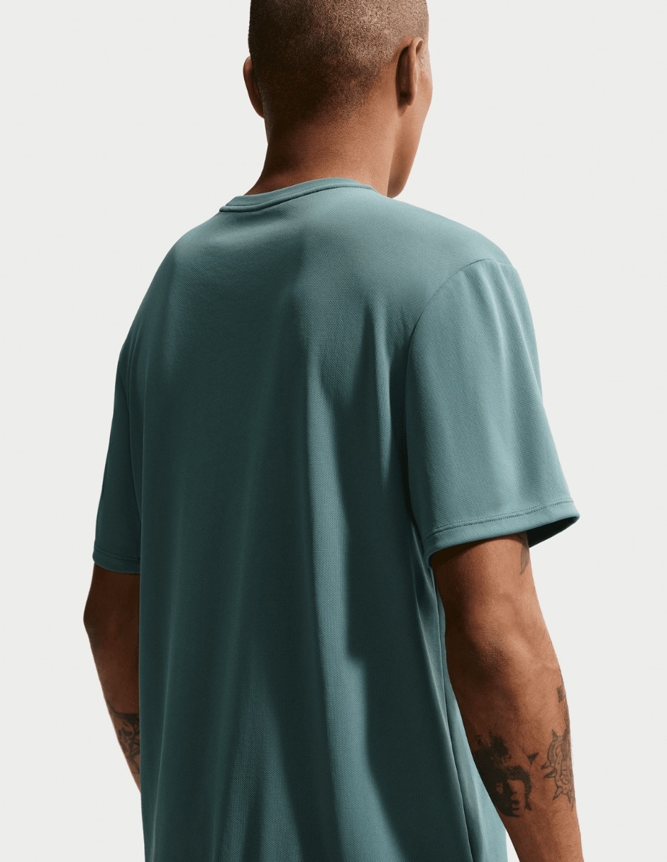 Playera deportiva para entrenamiento nike m nk df uv miler de hombre