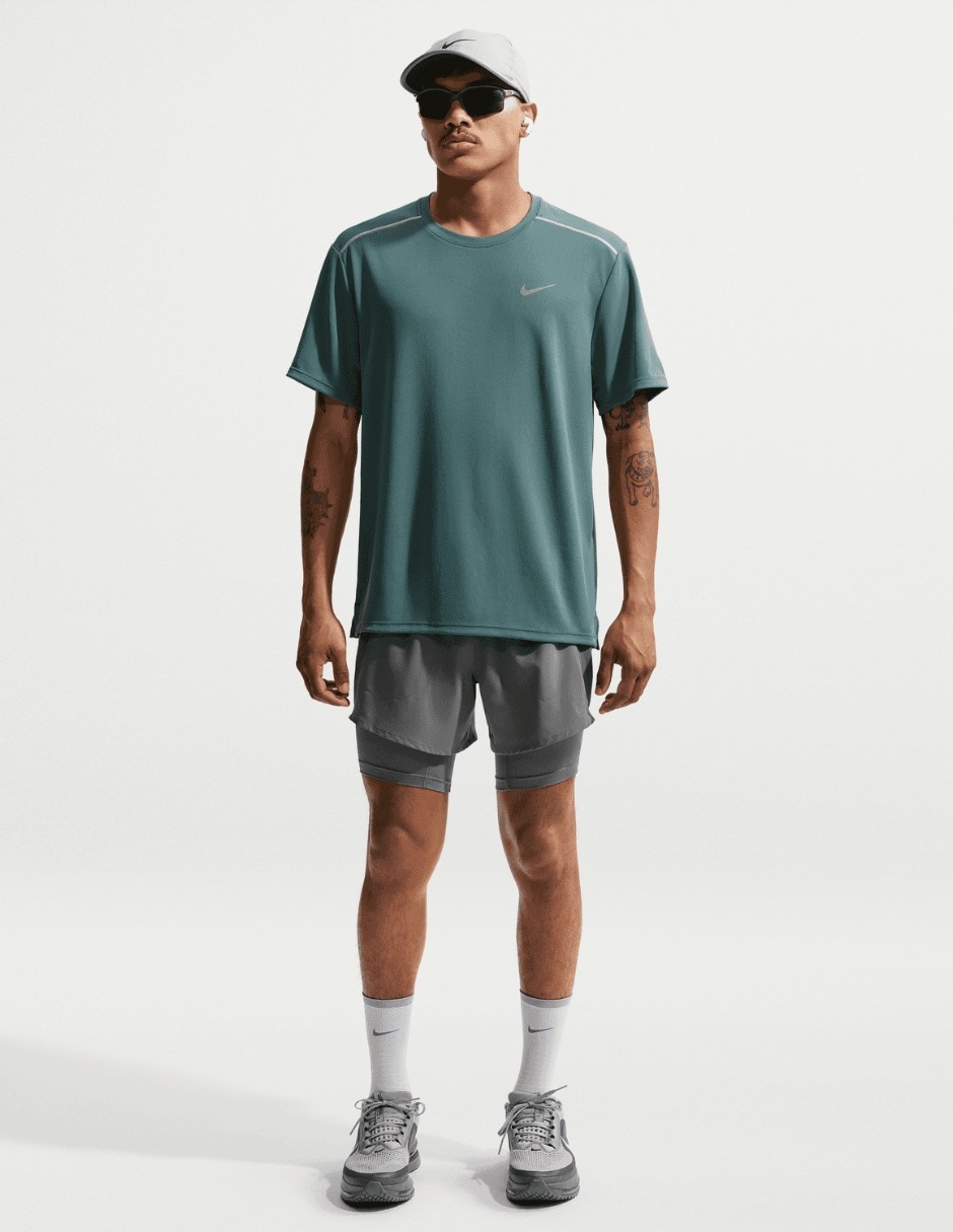 Playera deportiva para entrenamiento nike m nk df uv miler de hombre