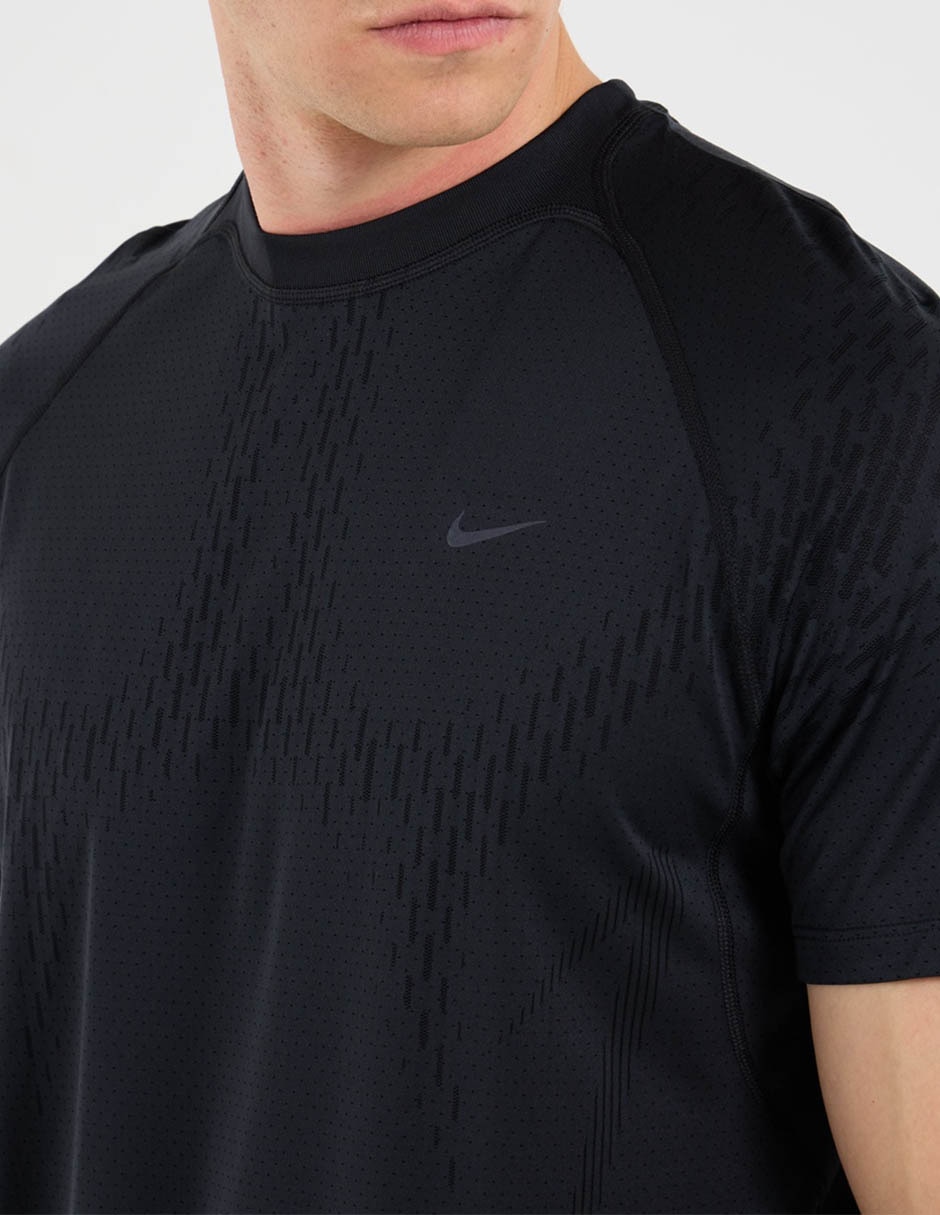 Playera deportiva para entrenamiento Nike M Nk Dfadv Stride Nvlty Ss Top de hombre