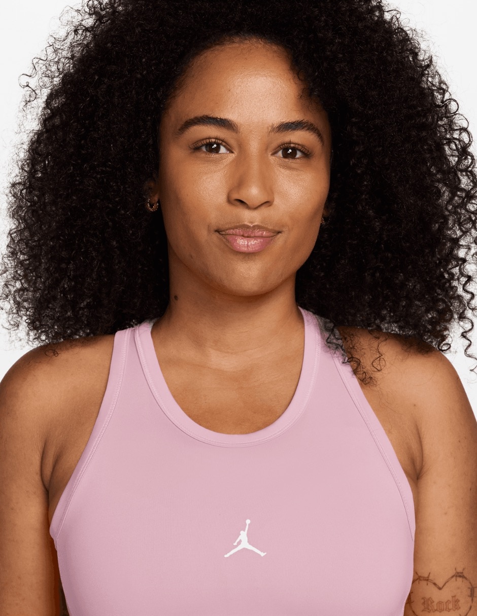Playera deportiva para entrenamiento nike w j spt df ess slvlss de mujer