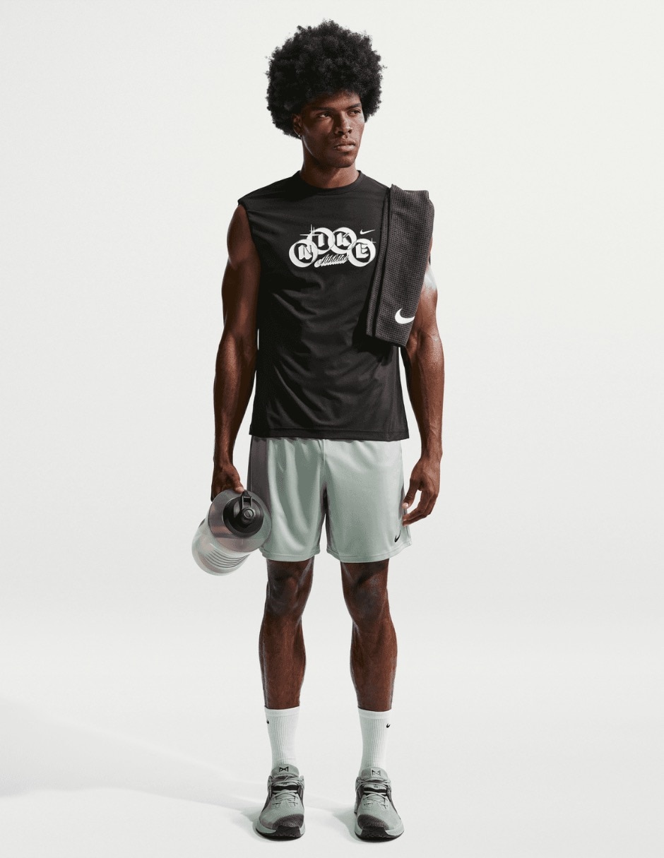 Playera deportiva para entrenamiento nike m nk df hyverse gfxtop de hombre