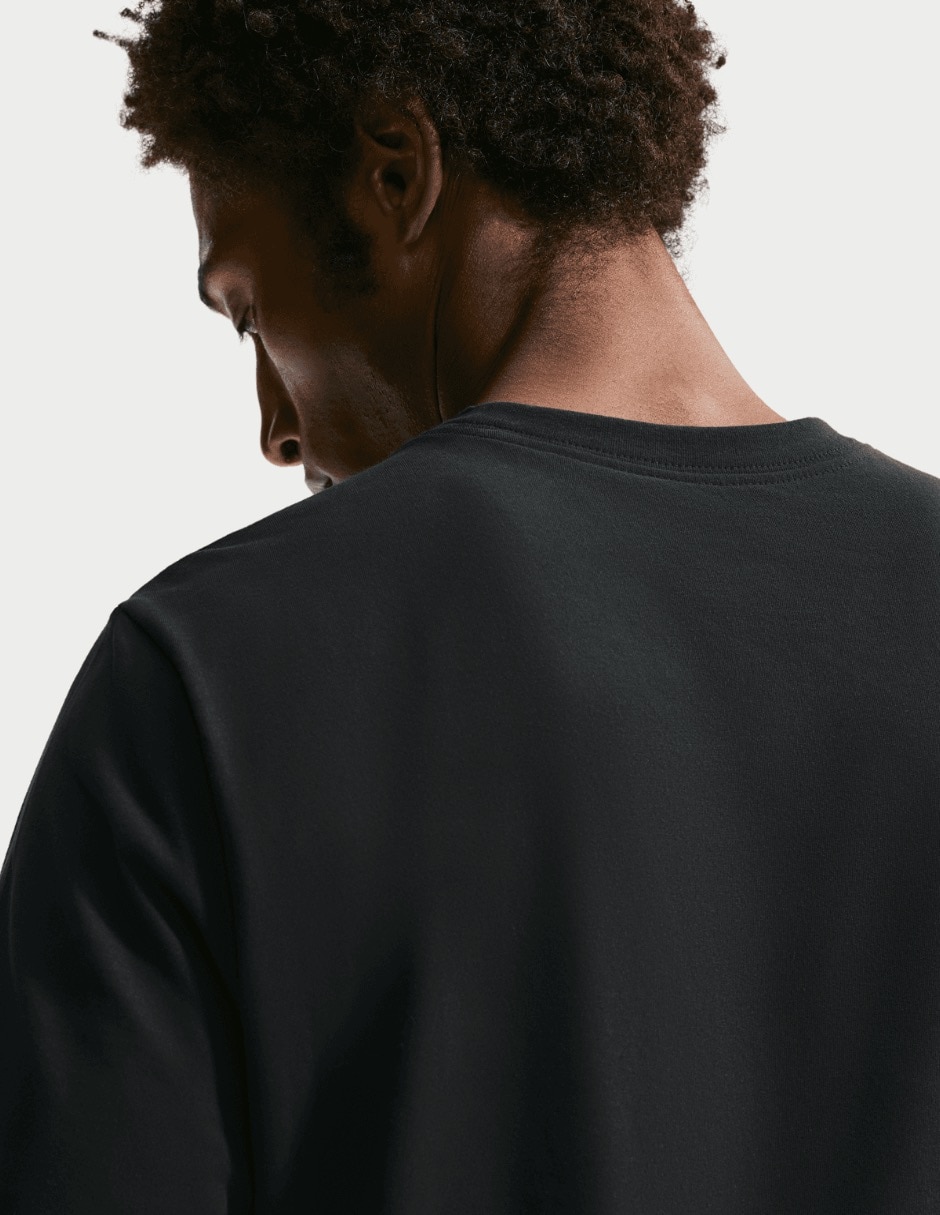 Playera deportiva para entrenamiento nike m nk df tee run swoosh de hombre