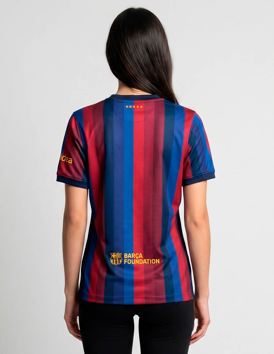 Playera deportiva para fútbol Nike Fútbol Club Barcelona para mujer