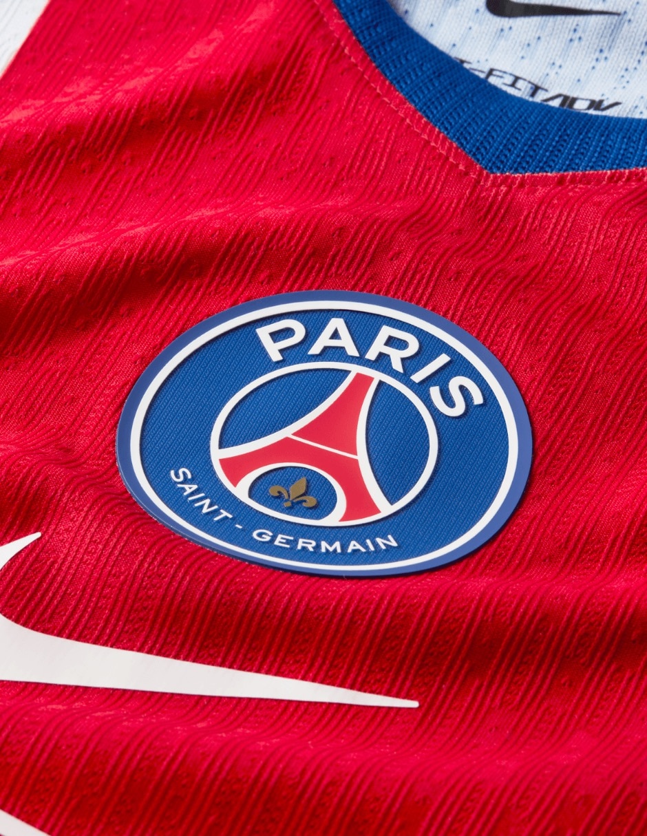 Playera deportiva para entrenamiento Psg M Nk Dfadv Jsy Ss Match Hm de hombre 3
