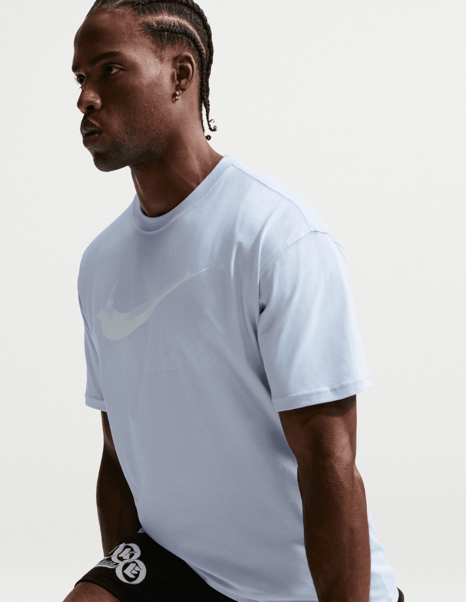 Playera deportiva para entrenamiento nike m nk tee lse nac glitz de hombre