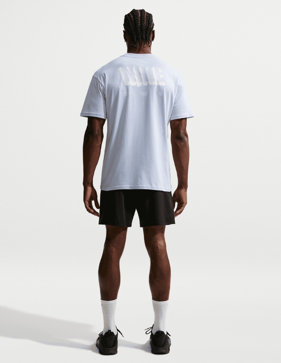 Playera deportiva para entrenamiento nike m nk tee lse nac glitz de hombre