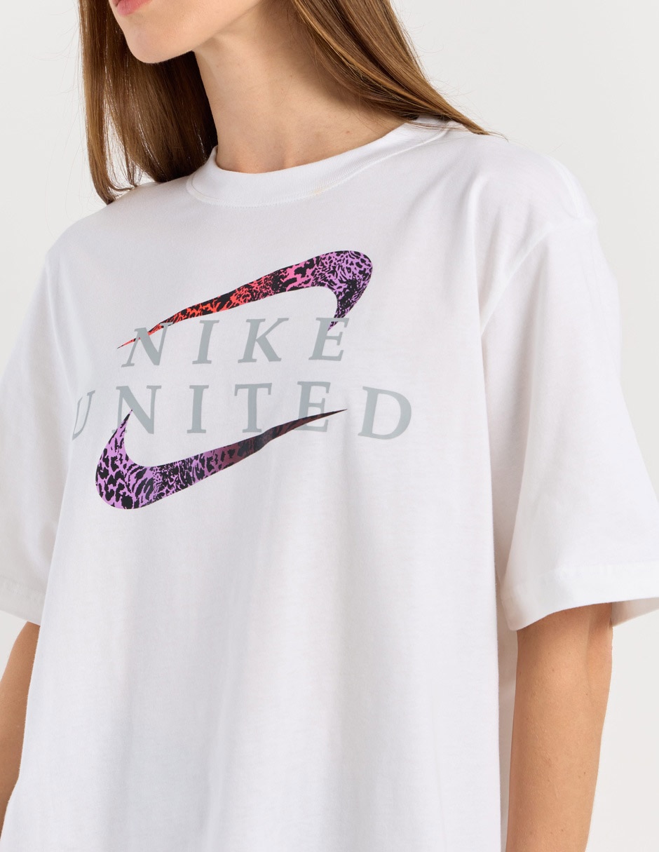 Playera deportiva para entrenamiento W Nk United Tee de mujer 3
