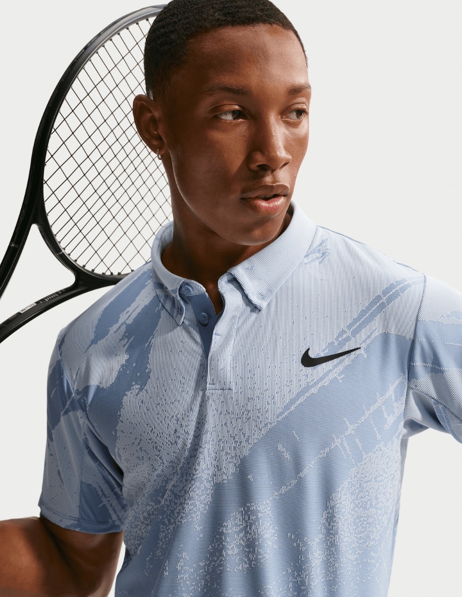 Playera tipo polo tennis Nike para hombre