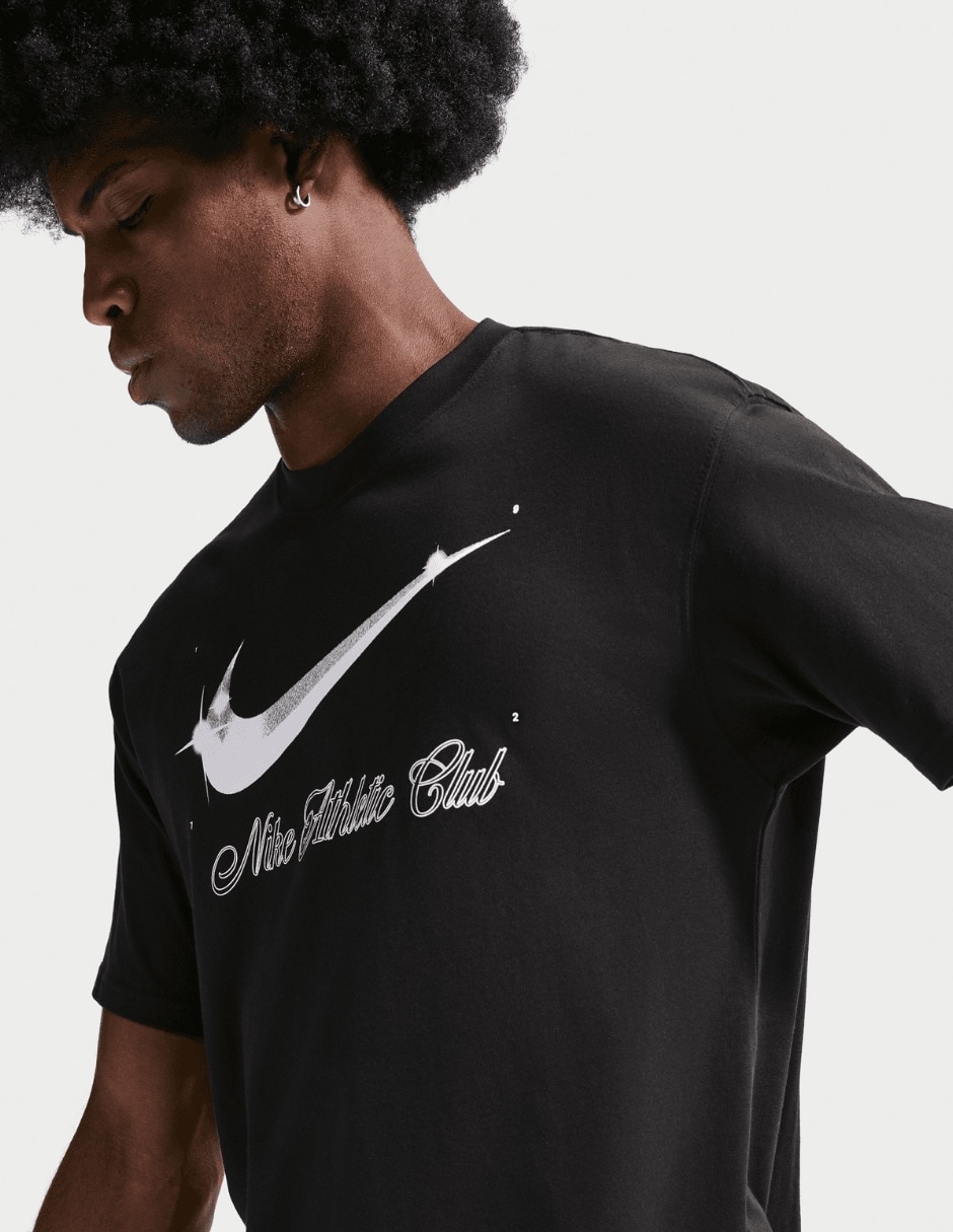 Playera deportiva para entrenamiento nike m nk tee lse nac glitz de hombre