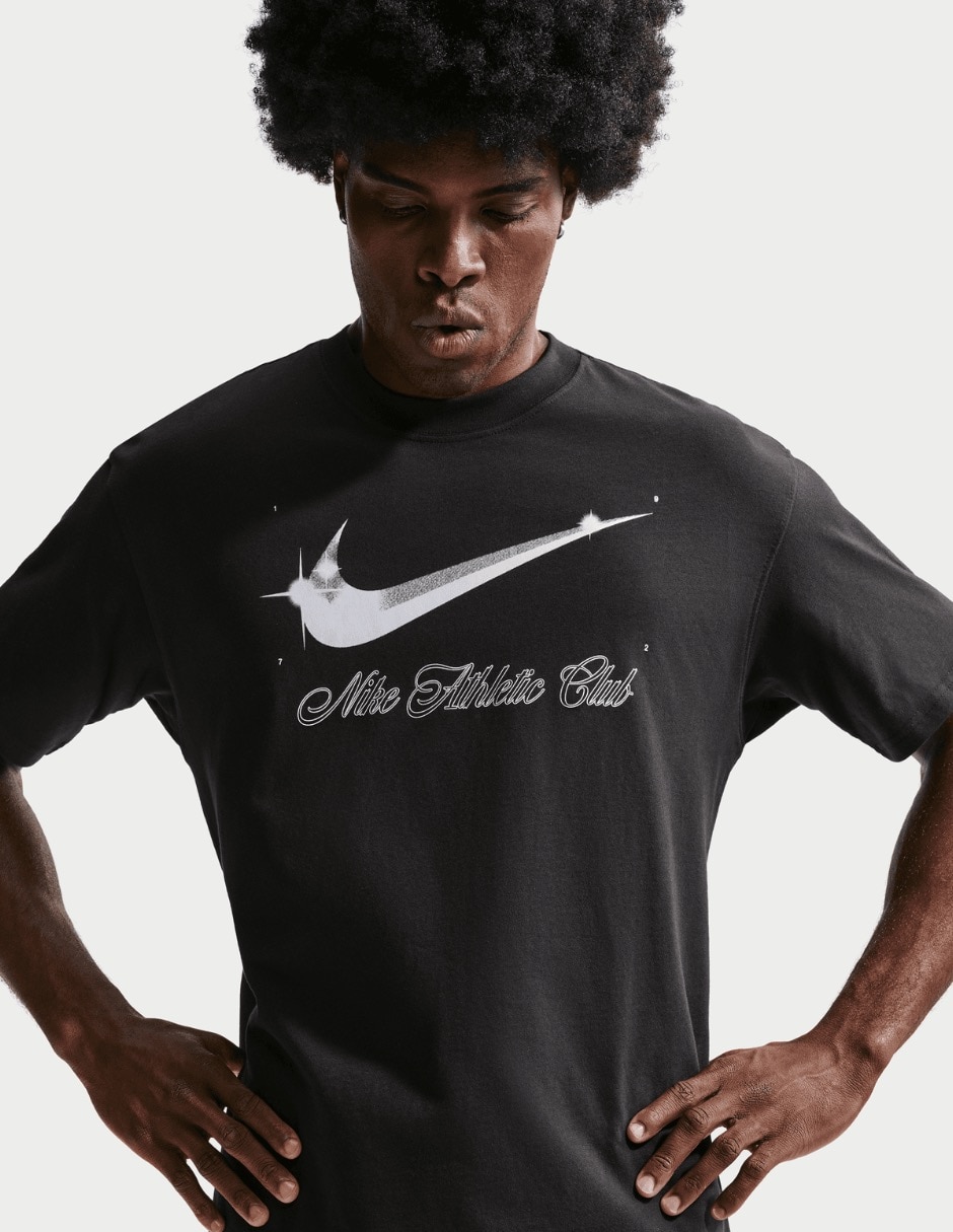 Playera deportiva para entrenamiento nike m nk tee lse nac glitz de hombre