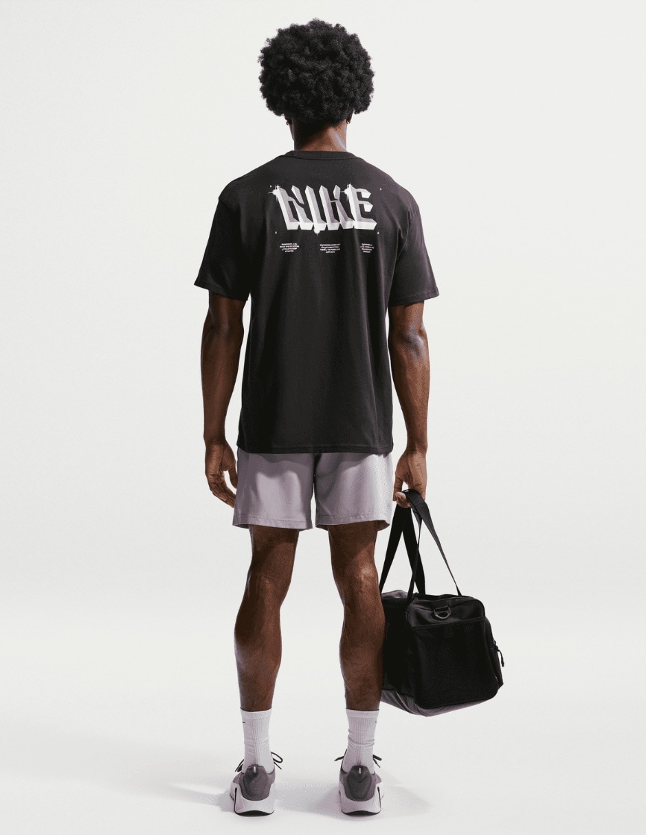 Playera deportiva para entrenamiento nike m nk tee lse nac glitz de hombre