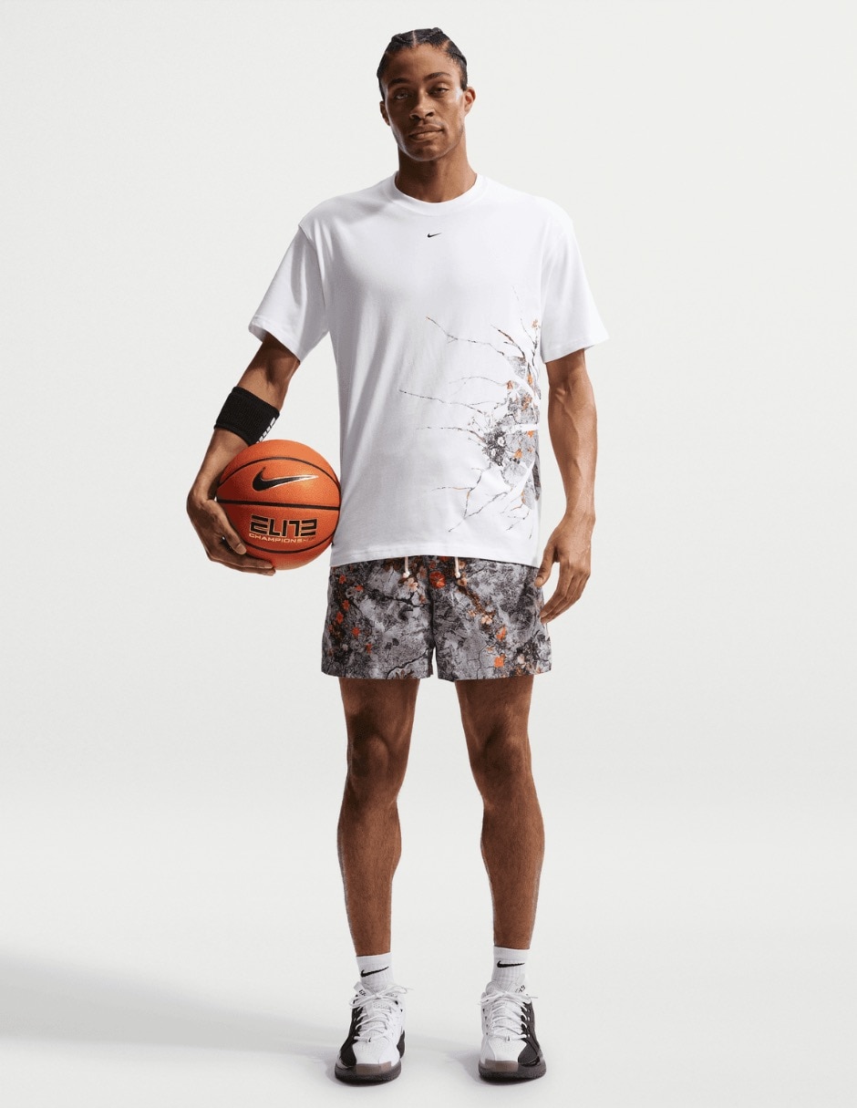 Playera deportiva para entrenamiento nike m nk tee lse oc concrete ball de hombre