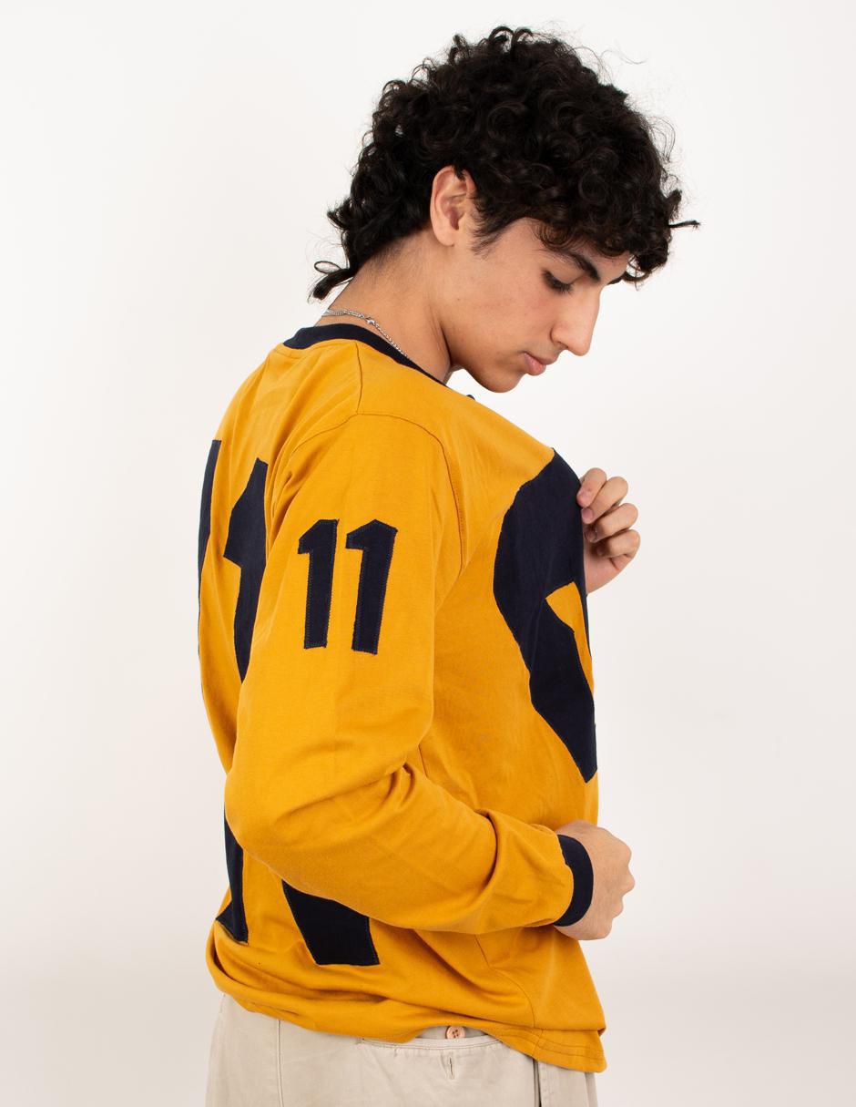 Jersey de Pumas de la UNAM conmemorativo manga larga fan para hombre 4