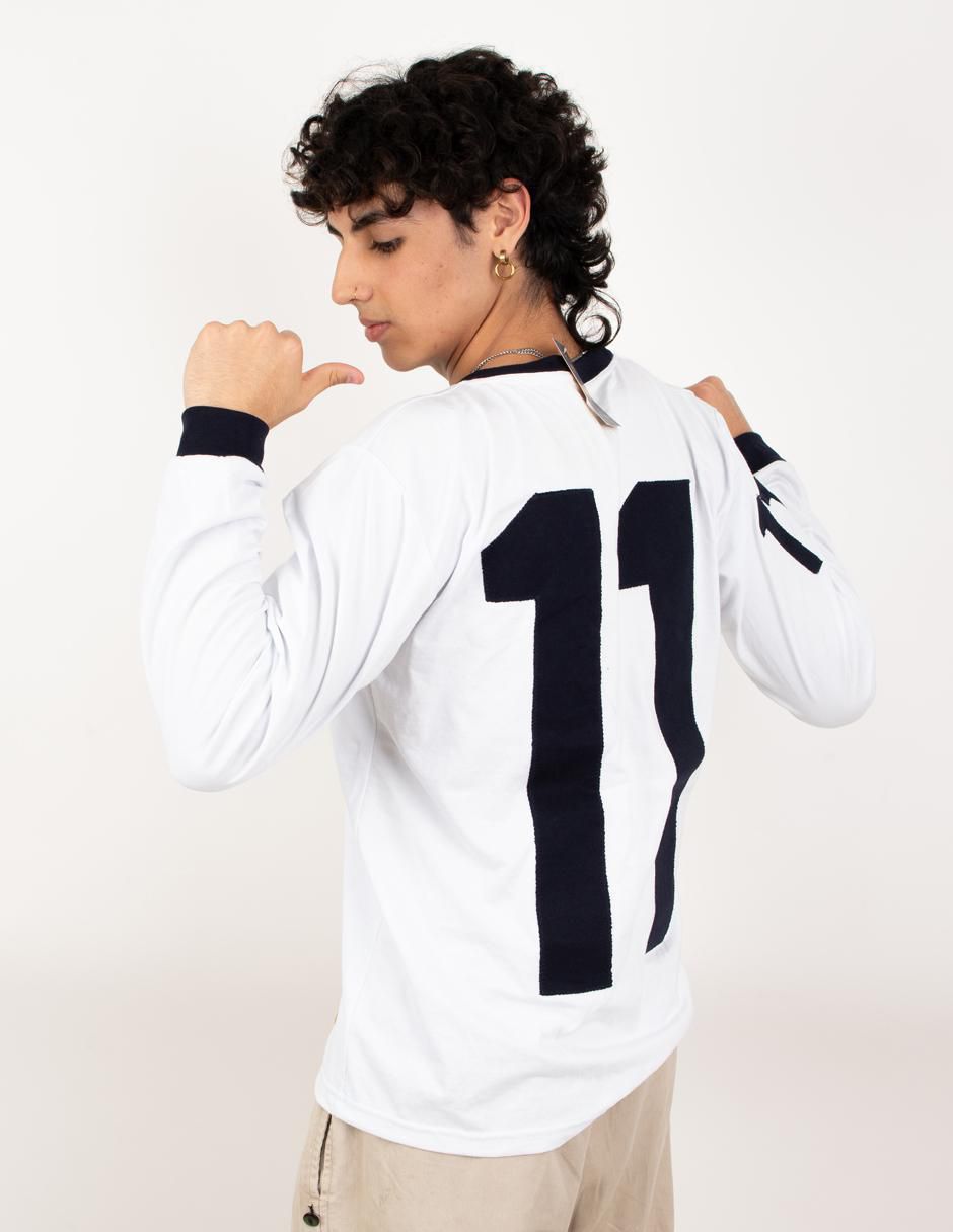 Jersey de Pumas de la UNAM conmemorativo manga larga fan para hombre 4