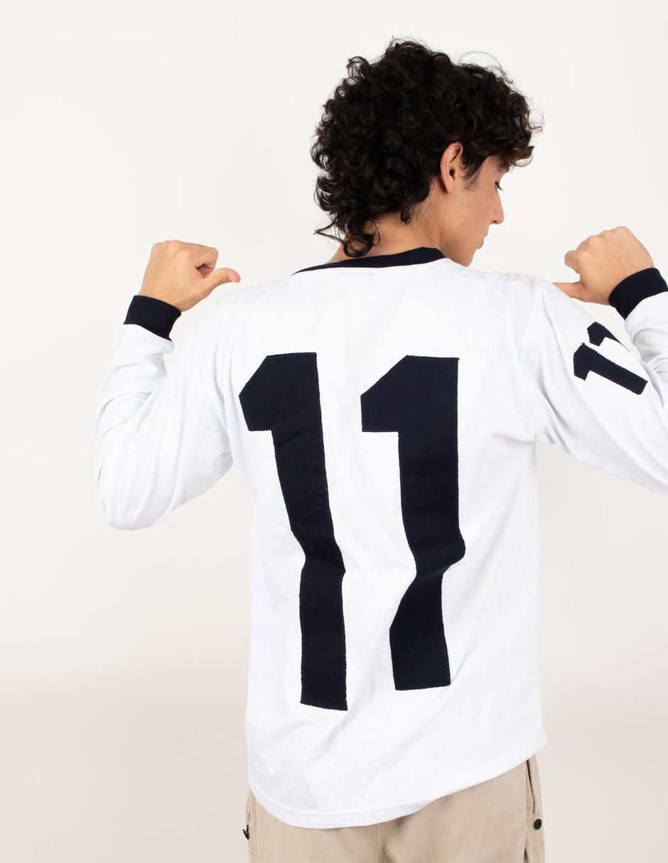 Jersey de Pumas de la UNAM conmemorativo manga larga fan para hombre 3