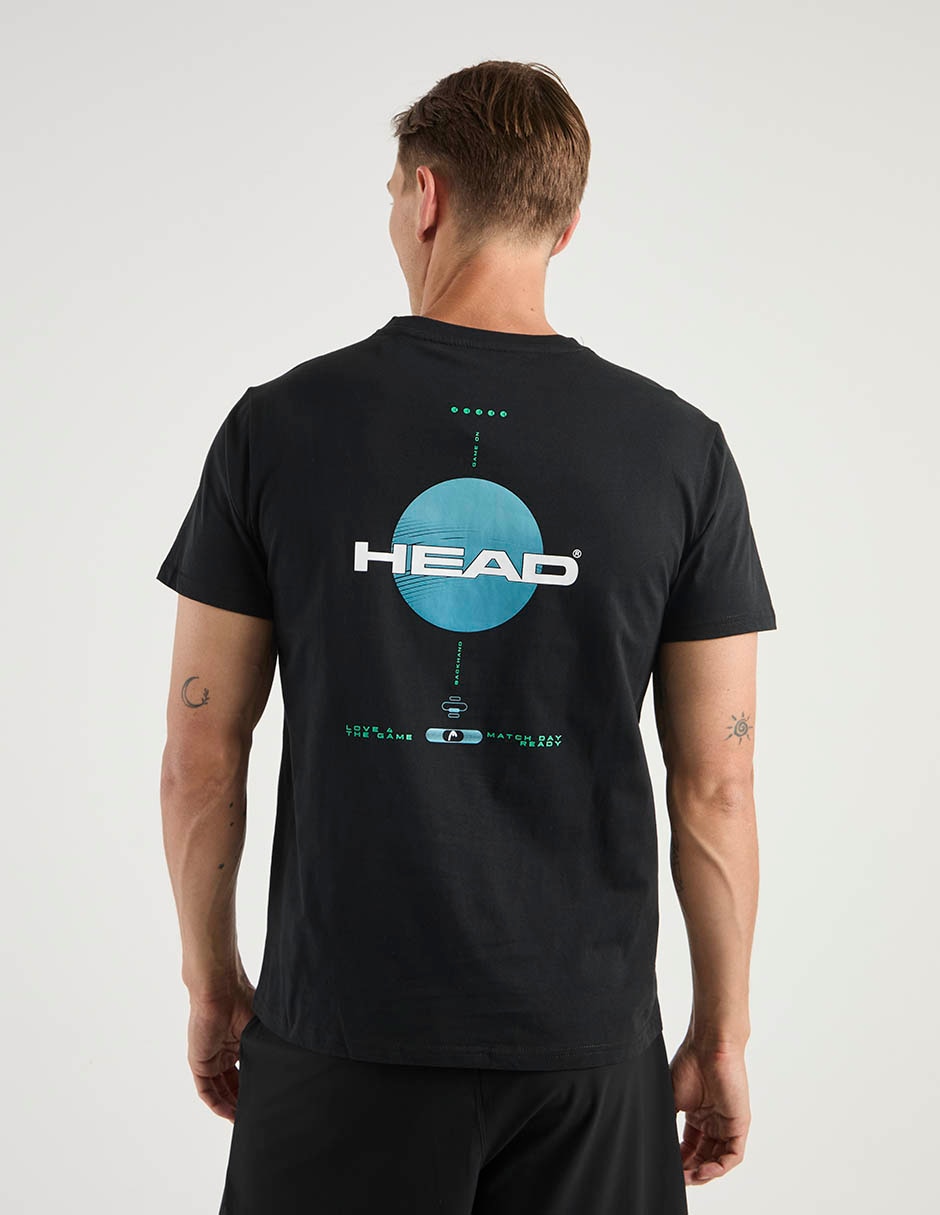 Playera deportiva para pádel head para hombre