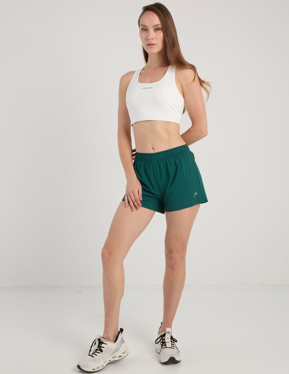 Short Head con malla para deporte con raqueta mujer