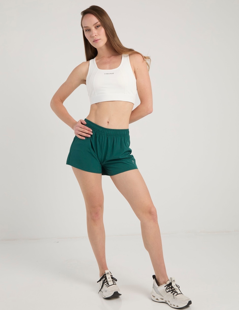 Short Head con malla para deporte con raqueta mujer