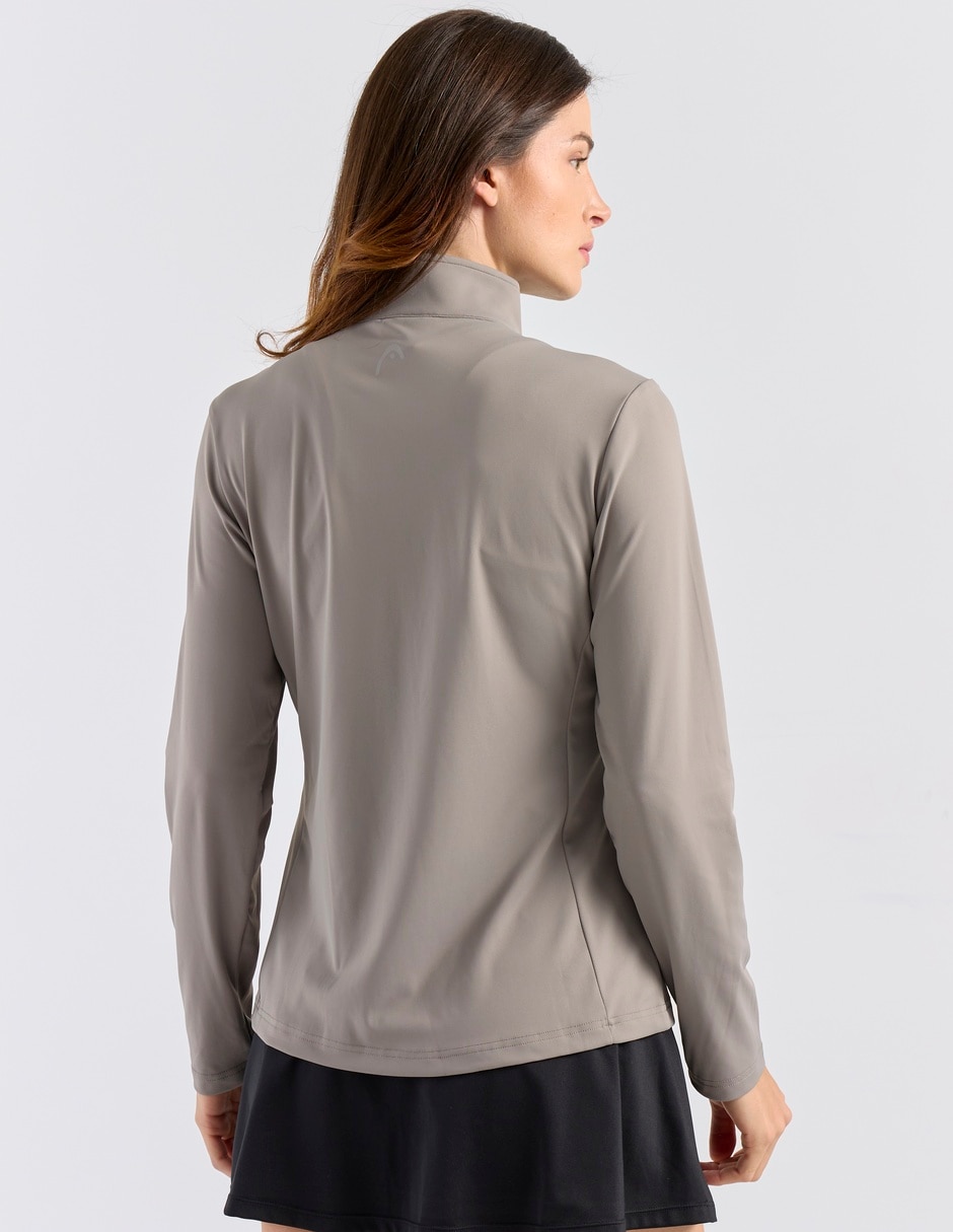 Chamarra para deporte con raqueta Head para mujer