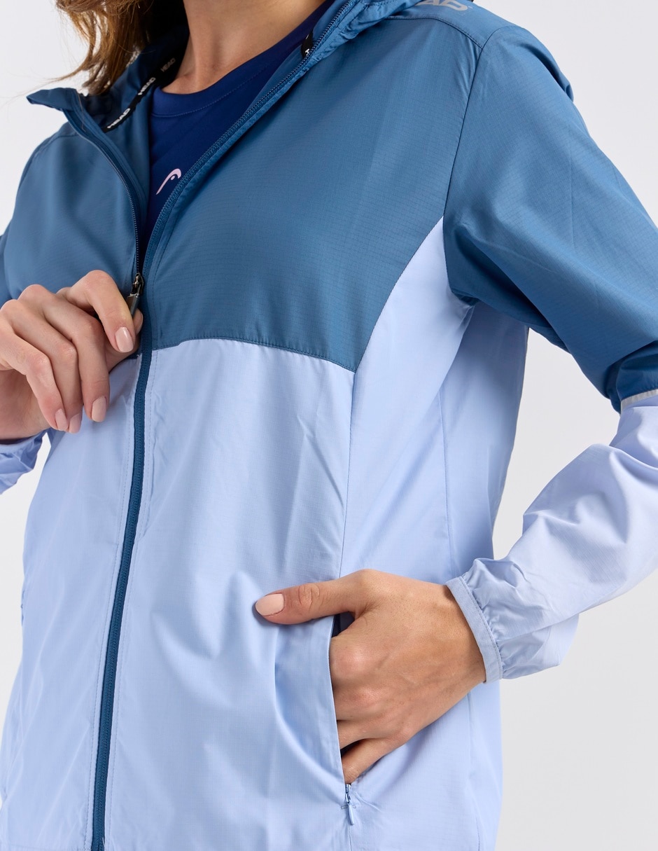 Chamarra para deporte con raqueta para mujer 7