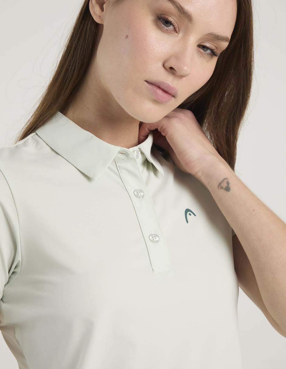 Playera tipo polo para mujer 4