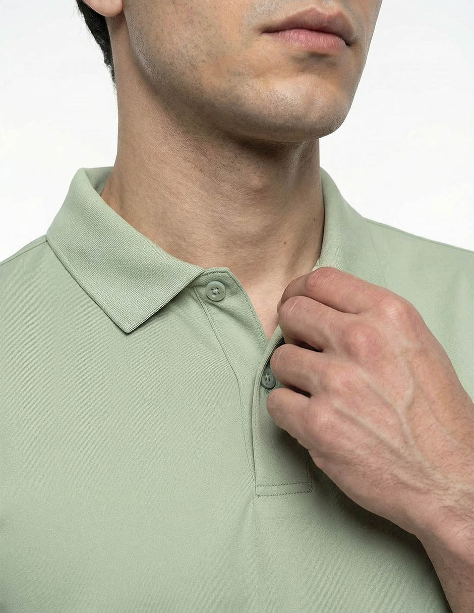 Playera tipo polo deporte con raqueta Head para hombre