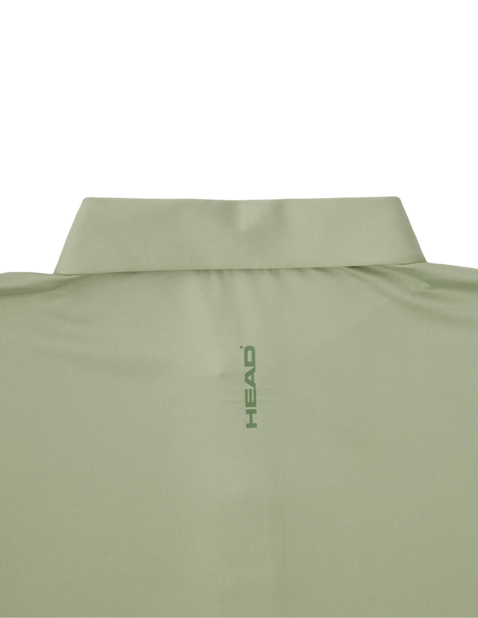 Playera tipo polo deporte con raqueta Head para hombre
