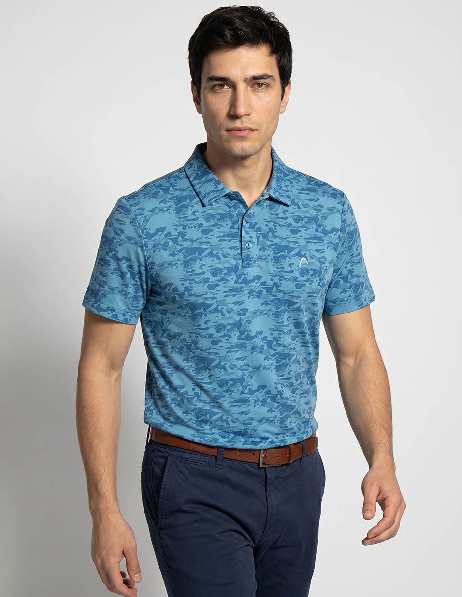 Playera tipo polo casual para hombre