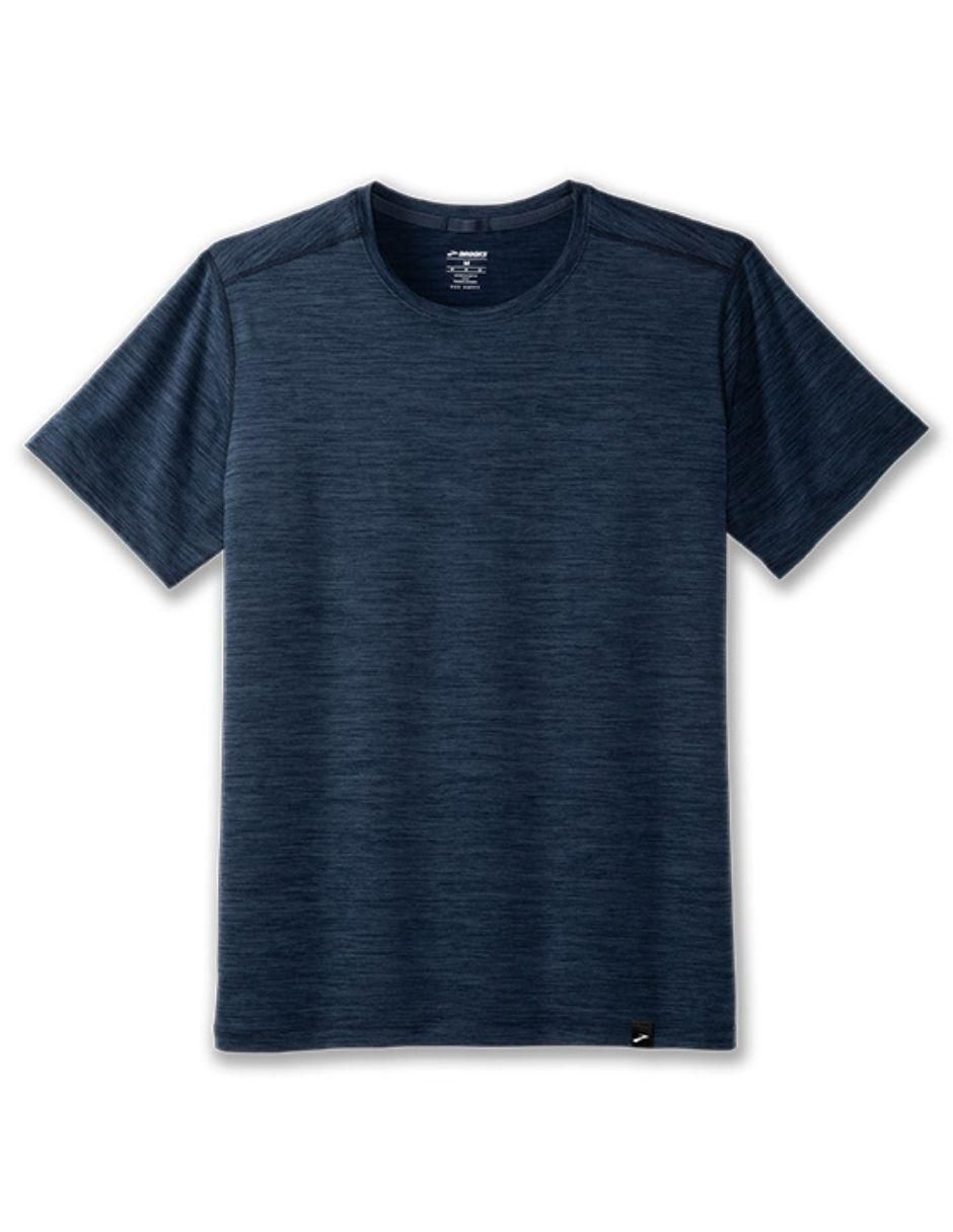Playera deportiva para correr brooks de hombre