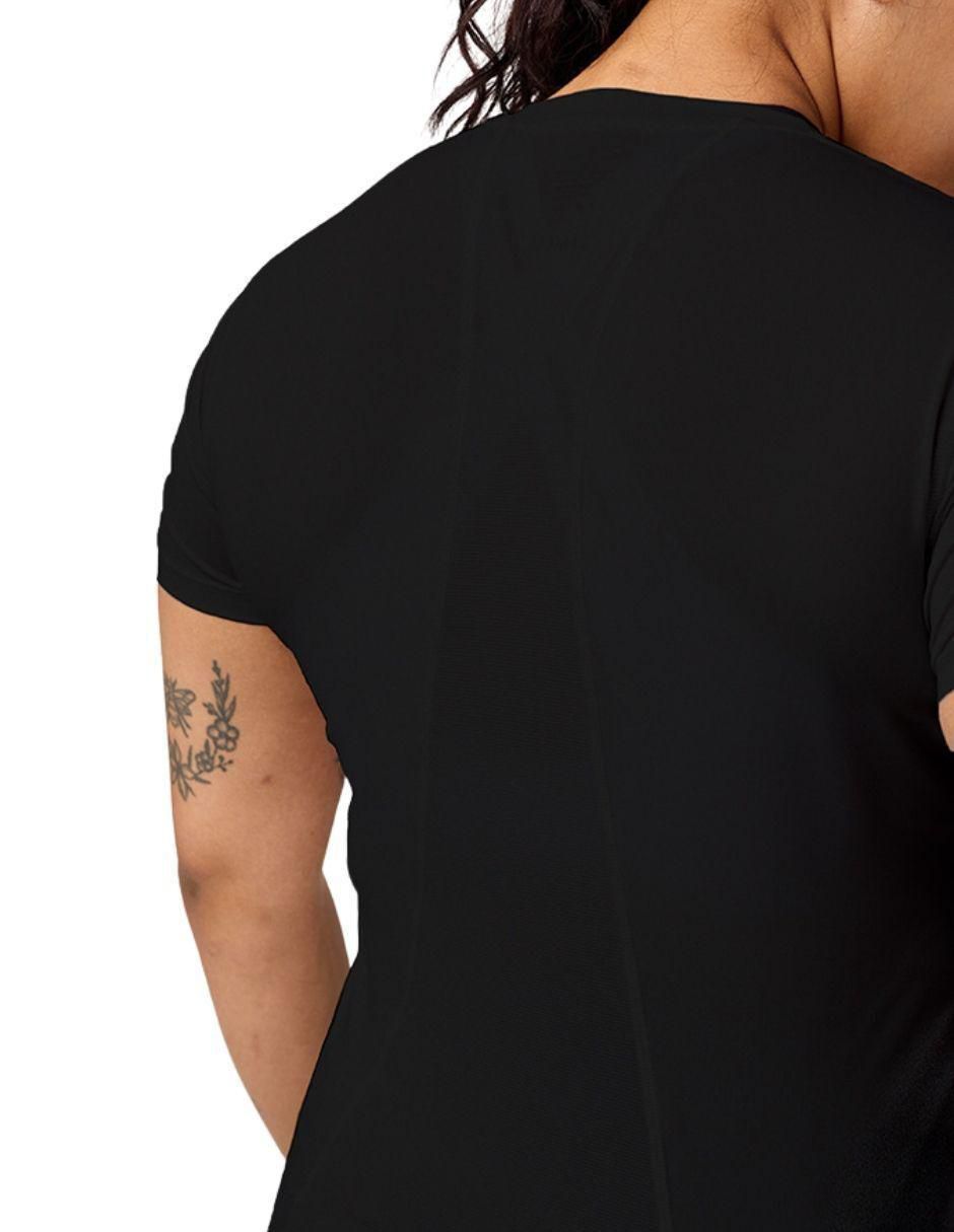 Playera deportiva para correr de mujer