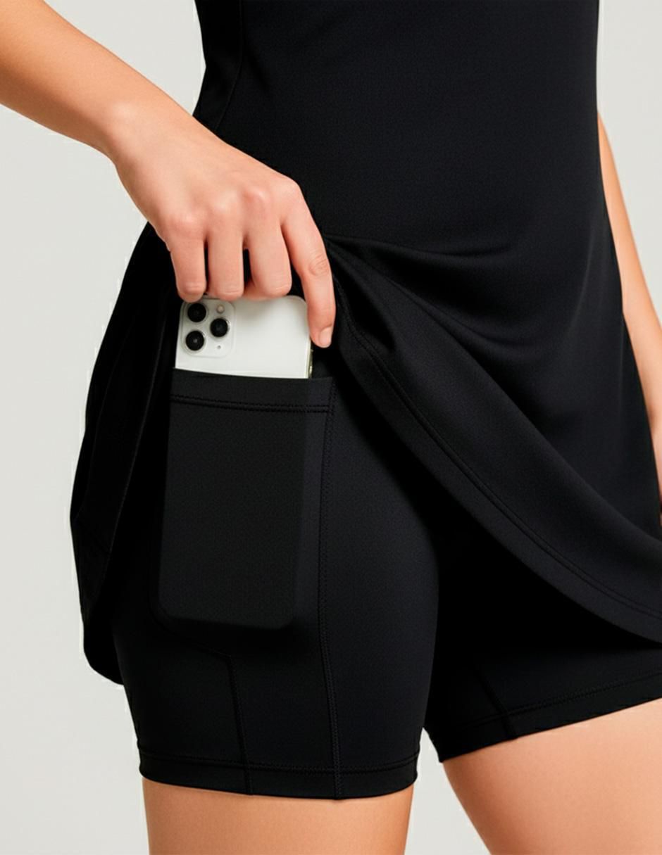 Vestido mini tennis para mujer 2
