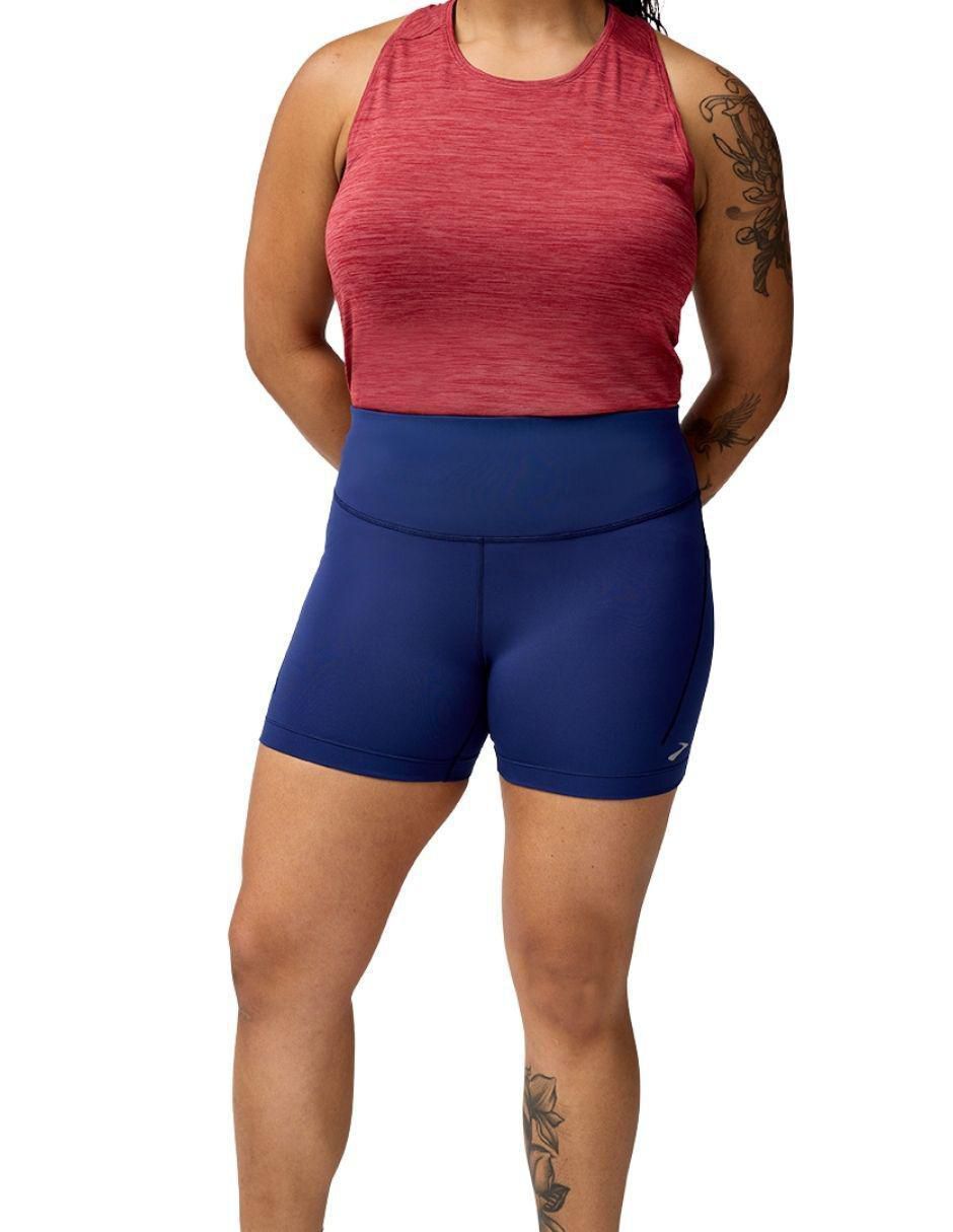 Short con bolsa para correr mujer Short con bolsa para correr mujer