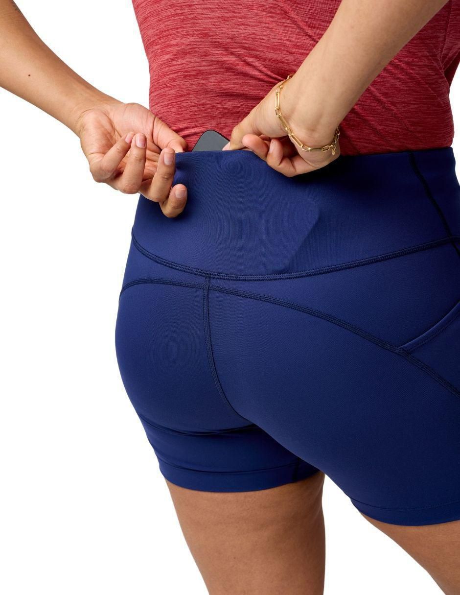 Short con bolsa Brooks para correr mujer