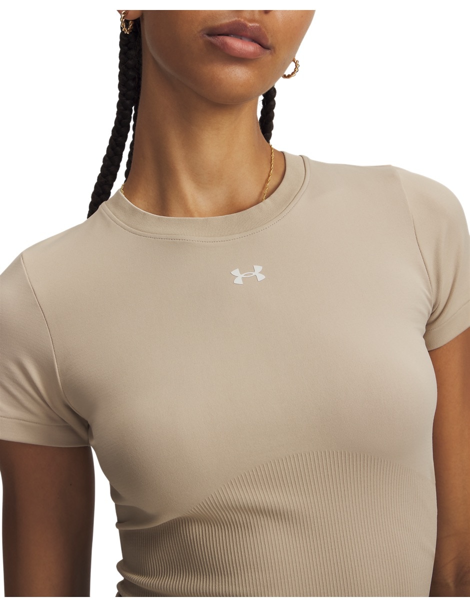 Playera deportiva para entrenamiento UA Vanish Seamless de mujer