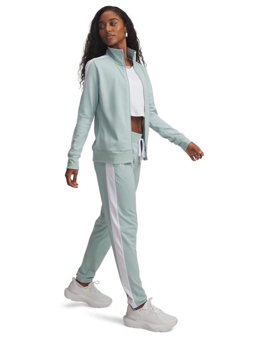 Conjunto deportivo tricot tracksuit blu para mujer