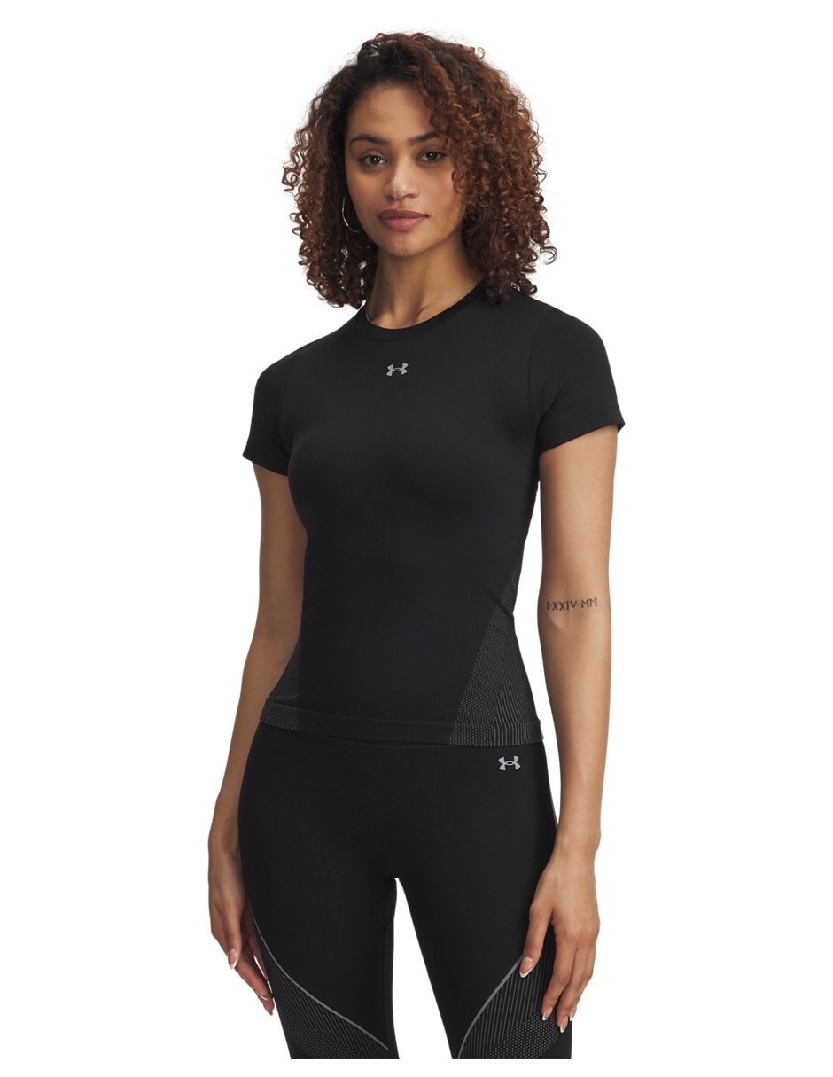 Playera deportiva para entrenamiento UA Vanish Seamless de mujer