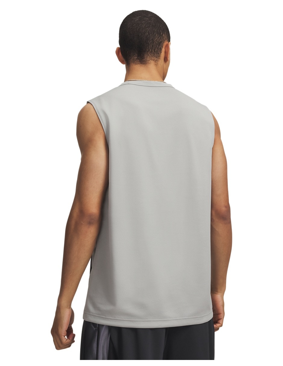 Playera deportiva para básquetbol Under Armour para hombre