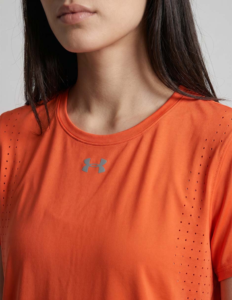 Playera deportiva para correr Under Armour para mujer