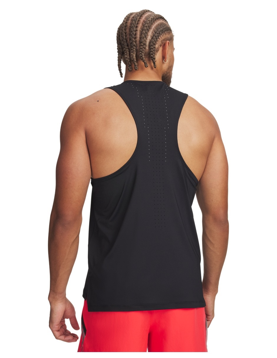 Playera deportiva para correr Ua Velociti Pro Singletblk de hombre 3