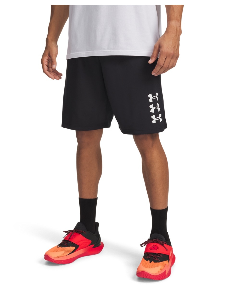 Short con bolsillos Under Armour para básquetbol hombre