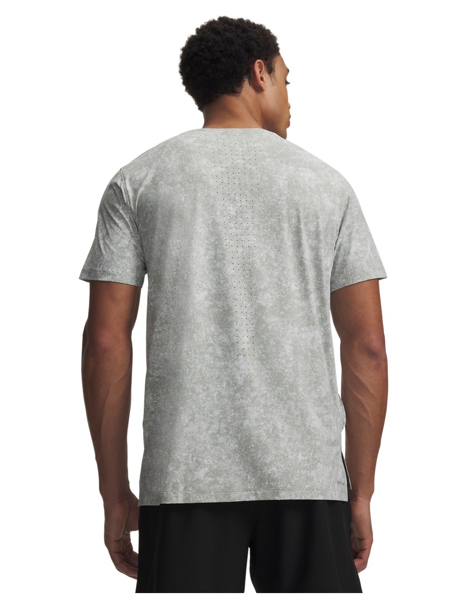 Playera deportiva para correr Ua Velociti Pro Print Ssgry de hombre 2